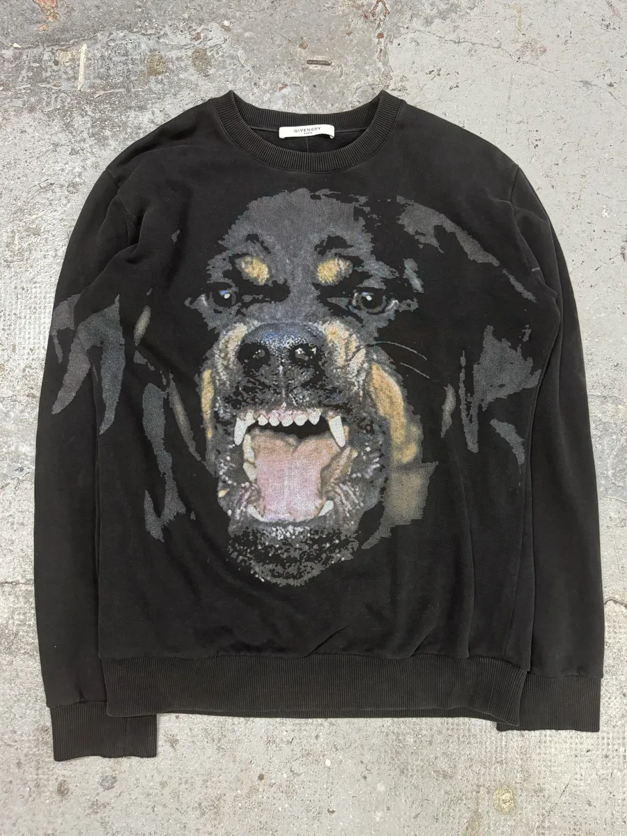 SS2015 Givenchy Black Rottweiler Sweater by Riccardo Tisci - Image 5