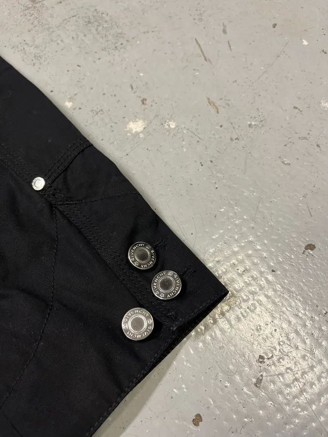SS2015 Givenchy Buttoned Black Premium Jacket by Riccardo Tisci - Image 8
