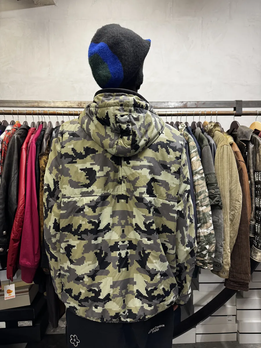 SS2015 Givenchy Camo Green Pixelized Jacket by Riccardo Tisci - Image 4