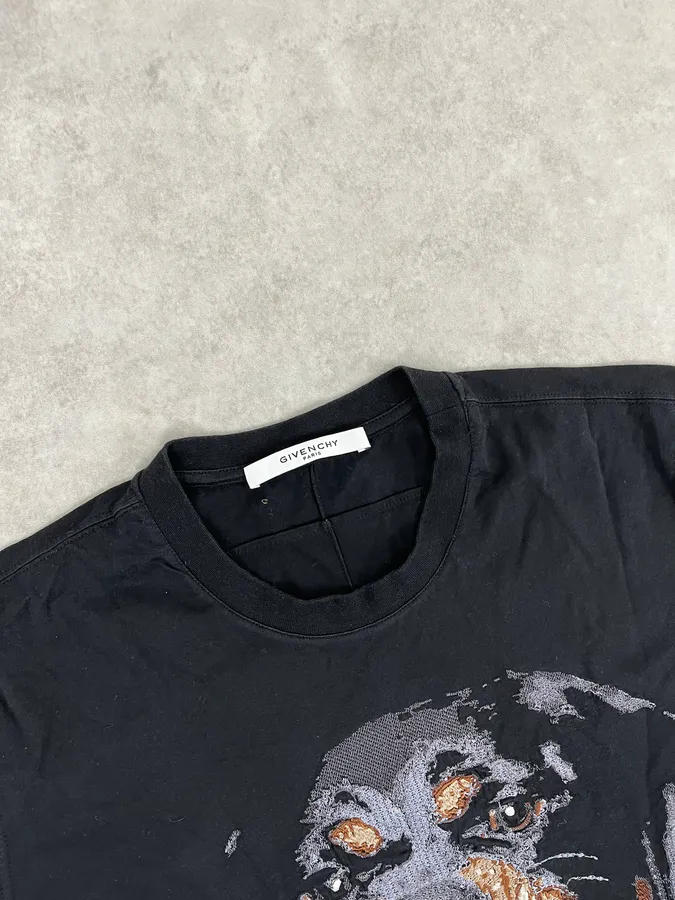 SS2015 Givenchy Rottweiler Black T-Shirt by Riccardo Tisci - Image 5