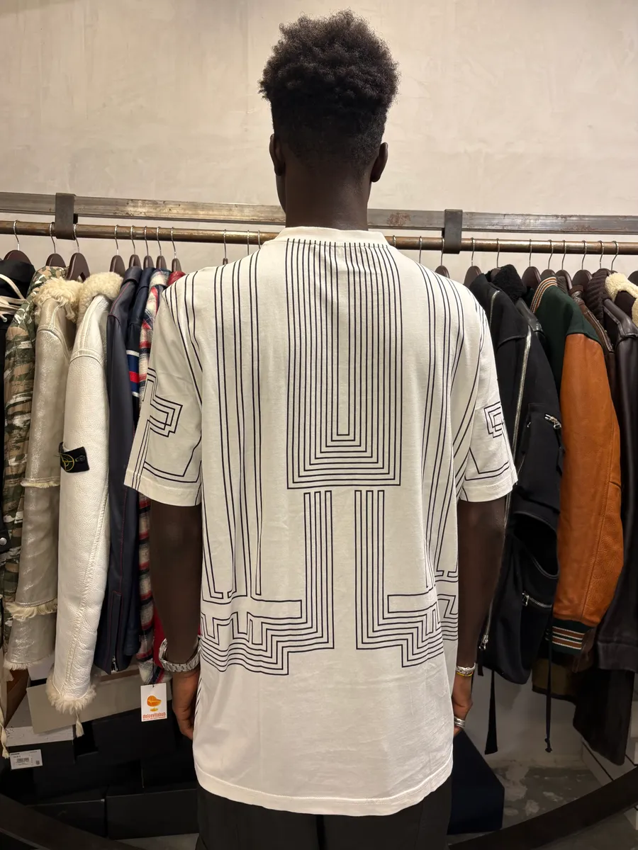 SS2015 Givenchy White Cross T-Shirt by Riccardo Tisci - Image 3