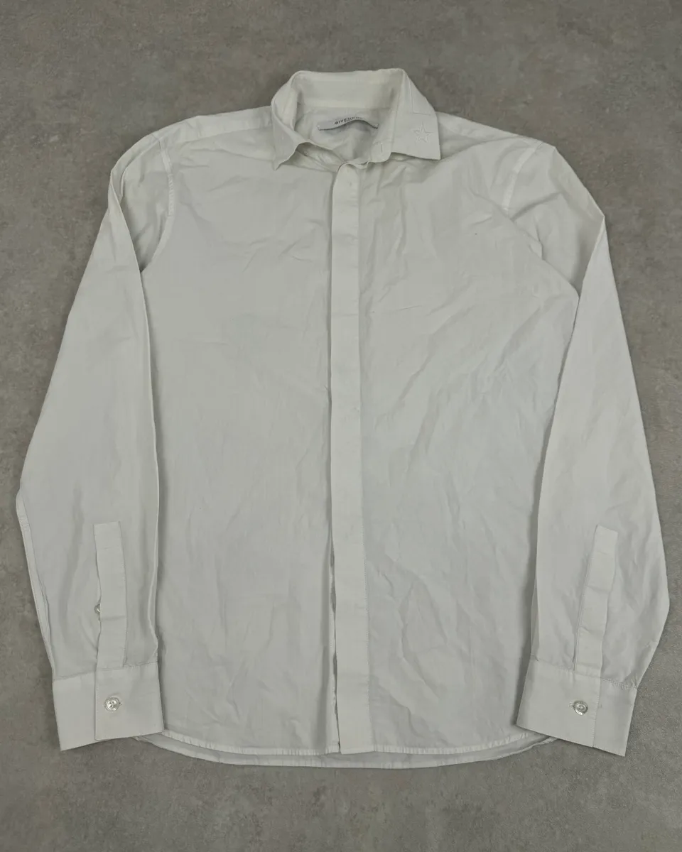 SS2015 Givenchy White Stars Shirt by Riccardo Tisci - Image 3