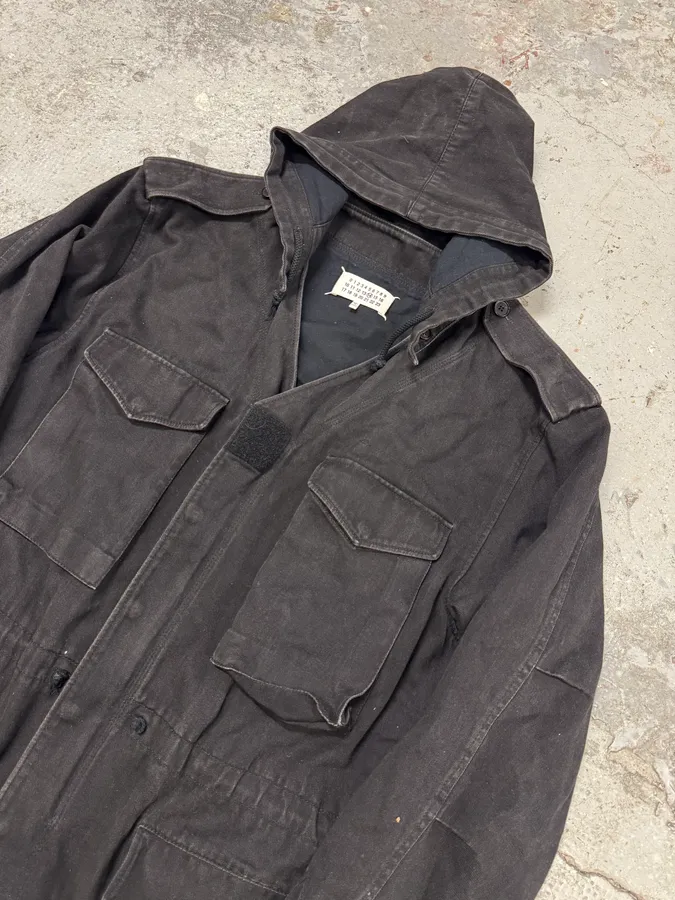 SS2015 Maison Margiela Black Signature Jacket - Image 4