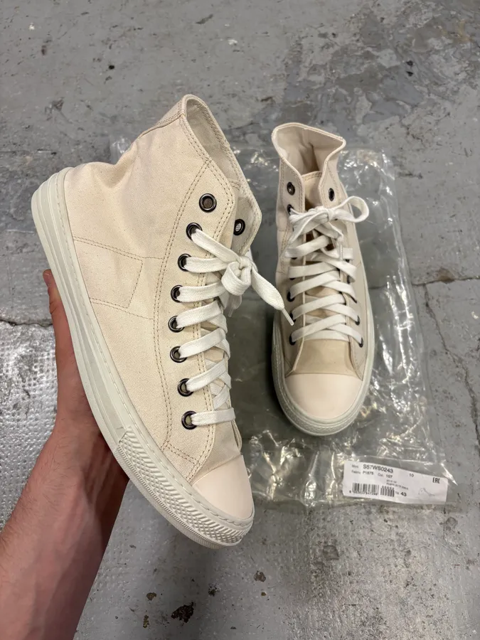 SS2015 Maison Margiela High Beige Shoes - Image 12