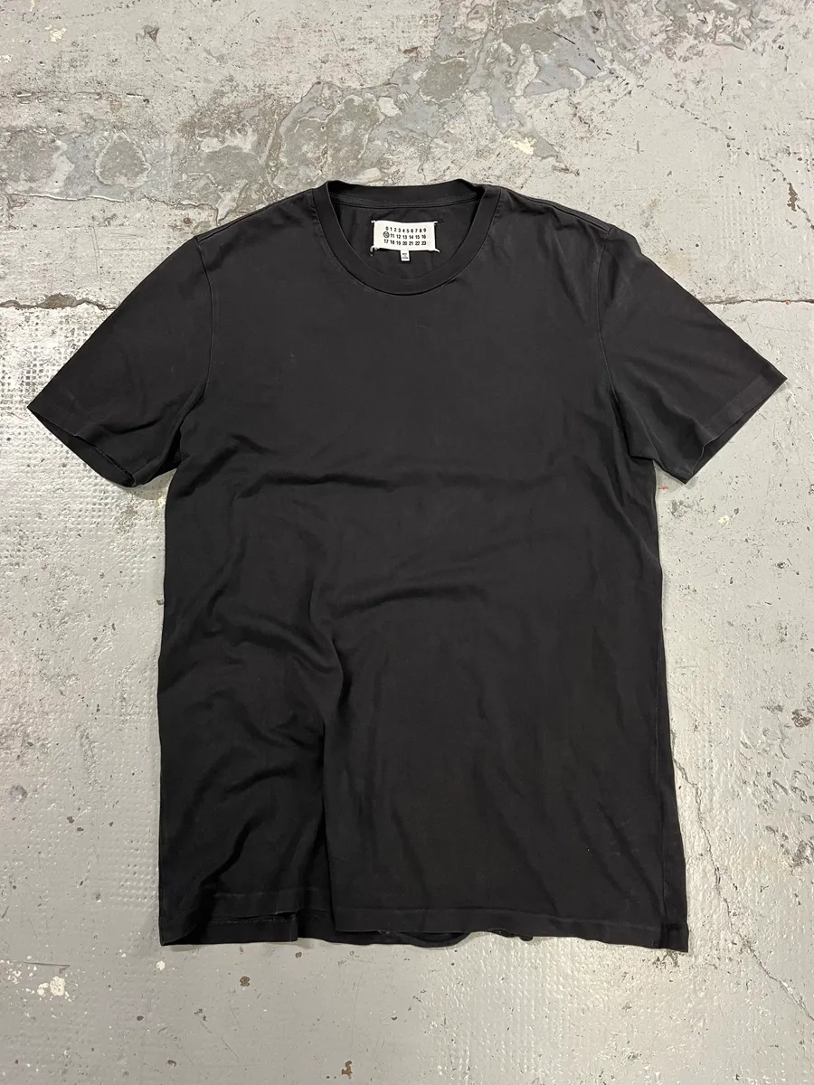 SS2015 Maison Margiela Signature Black T-Shirt
