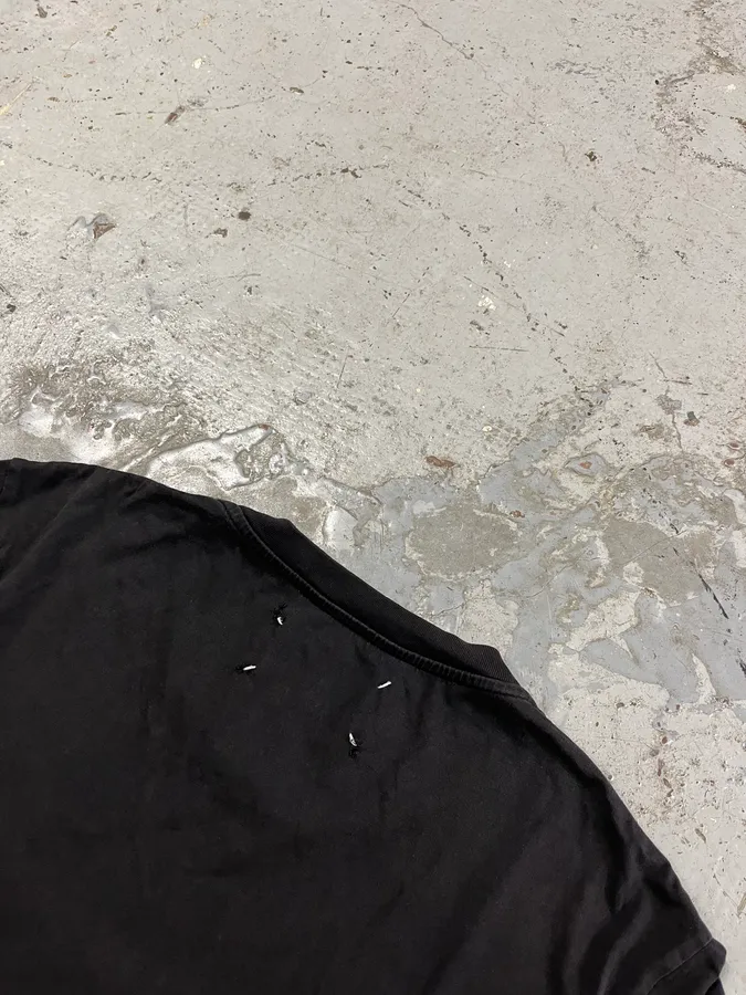 SS2015 Maison Margiela Signature Black T-Shirt - Image 6