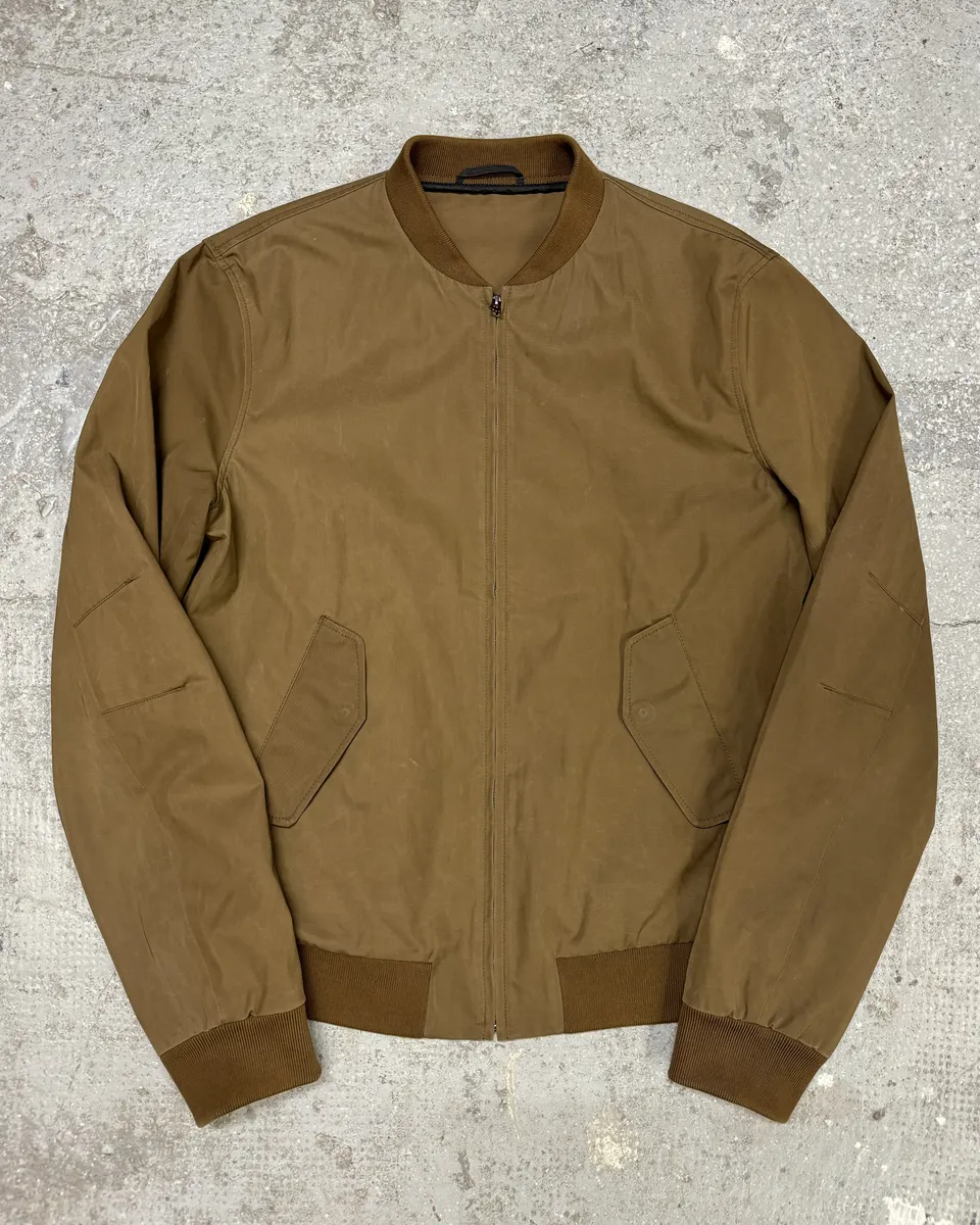 SS2016 Acne Studios Brown Bomber Jacket