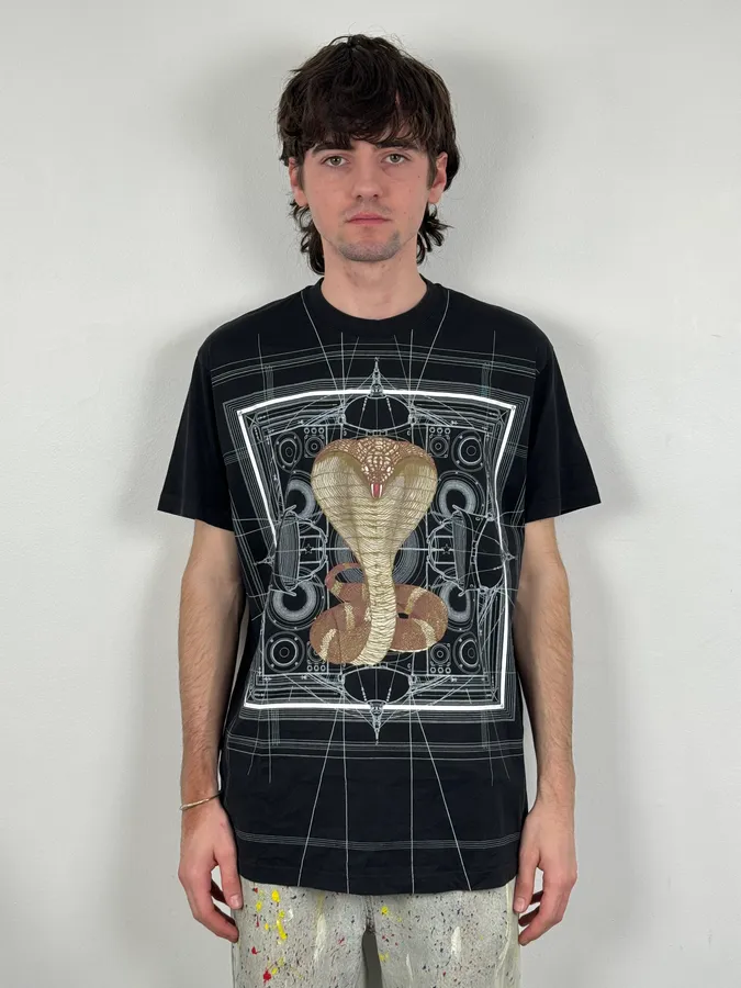 SS2016 Givenchy Black Cobra T-Shirt by Riccardo Tisci - Image 2