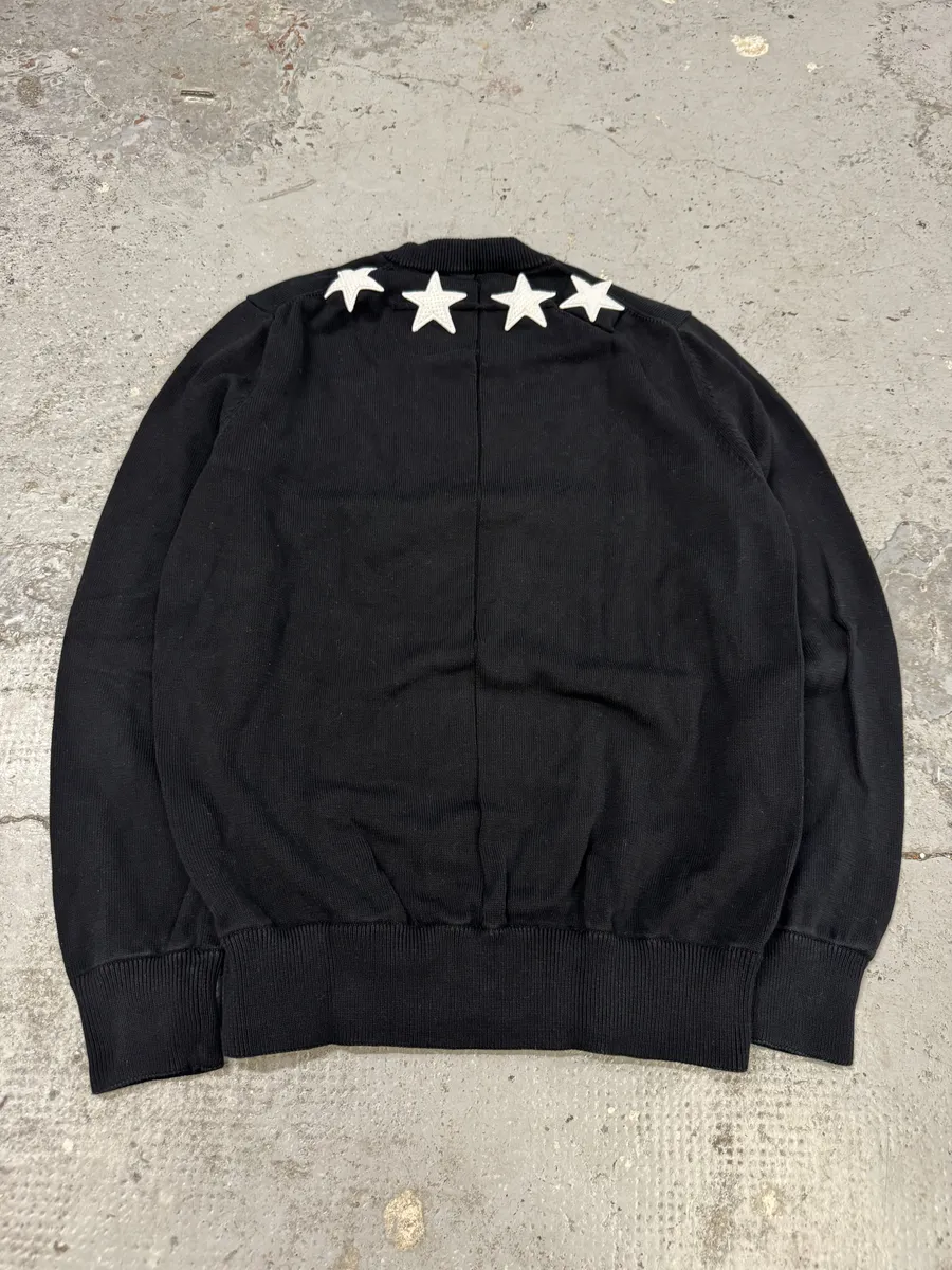 SS2016 Givenchy Black Stars Sweater by Riccardo Tisci - Image 2