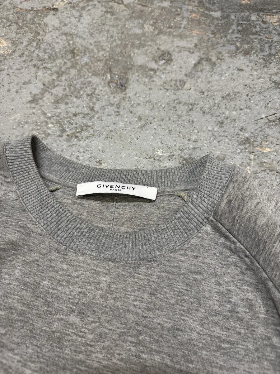SS2016 Givenchy Grey Scuba Crewneck by Riccardo Tisci - Image 6