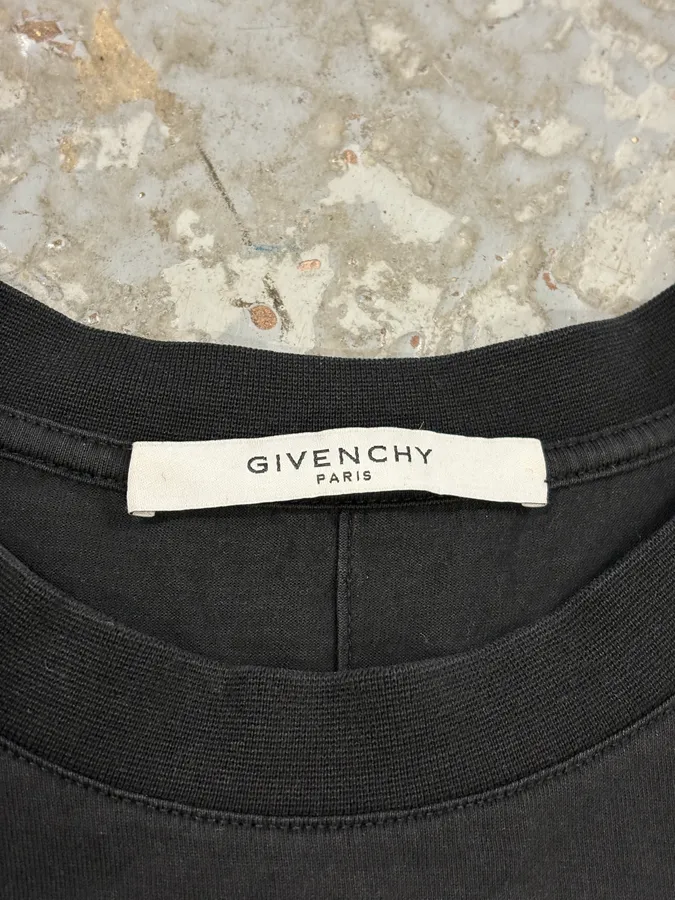SS2016 Givenchy Jesus Christ Cross Black T-Shirt by Riccardo Tisci - Image 8