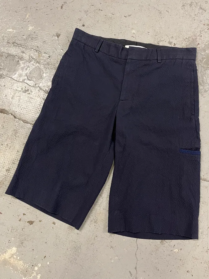 SS2016 Givenchy Navy Blue Cozy Shorts - Image 5