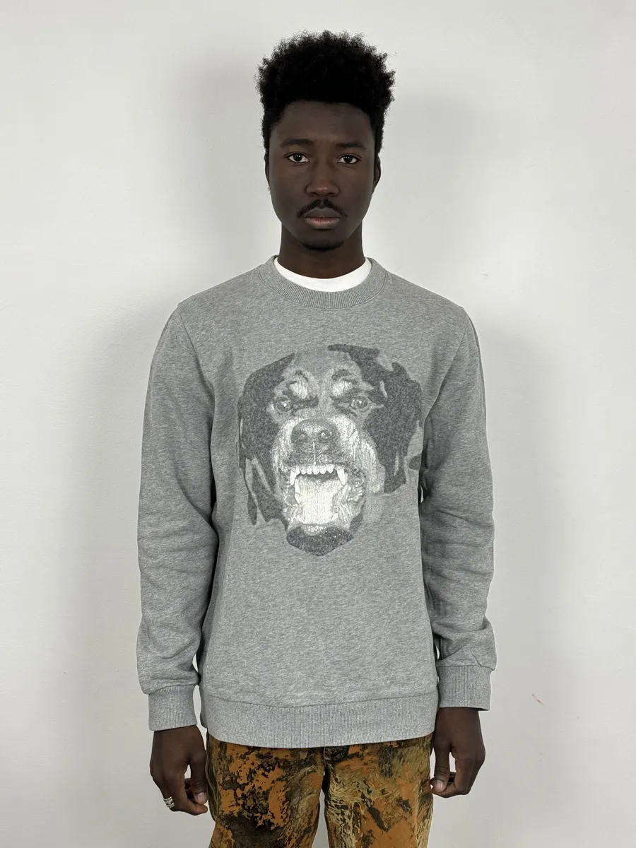 SS2016 Givenchy Rottweiler Grey Sweater by Riccardo Tisci - Image 3