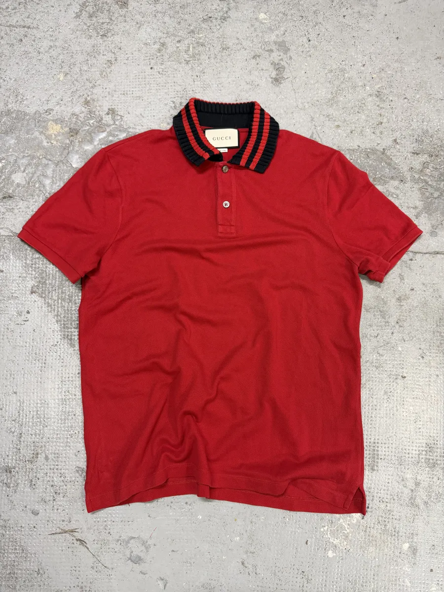 SS2016 Gucci Red « Loved » Polo