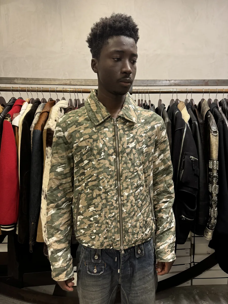 SS2016 Louis Vuitton Milirary Camo Green Jacket - Image 3