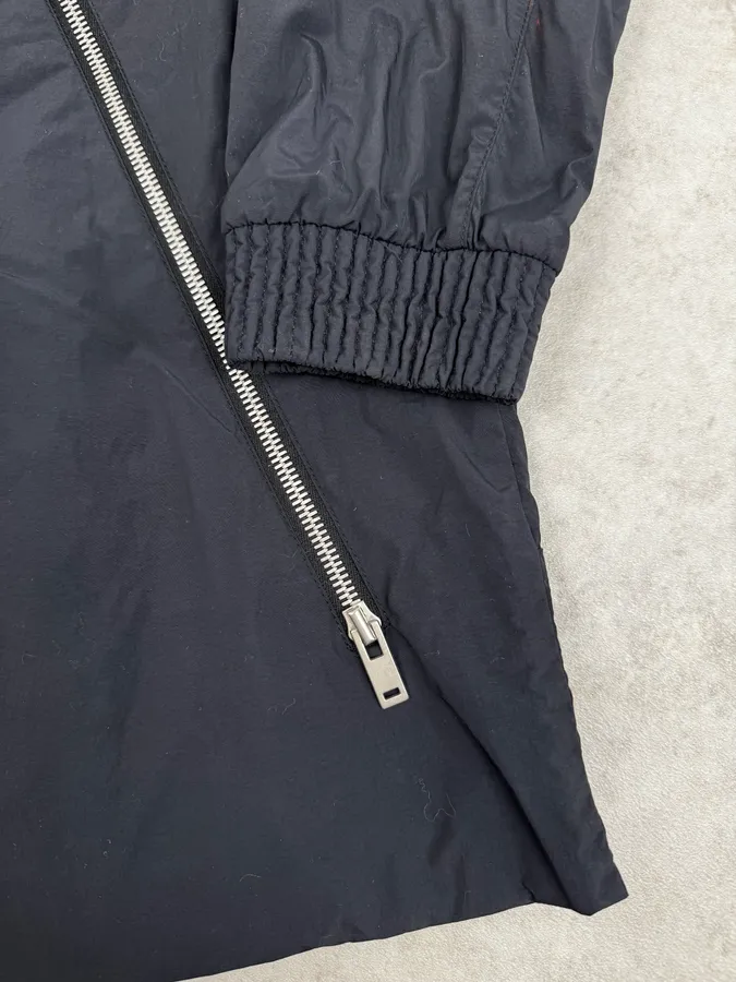 SS2016 Maison Margiela Navy 5 Zips Hooded Rain Jacket - Image 9