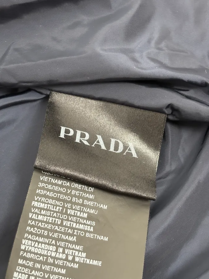 SS2016 Prada Navy Light Windbreaker Jacket - Image 16