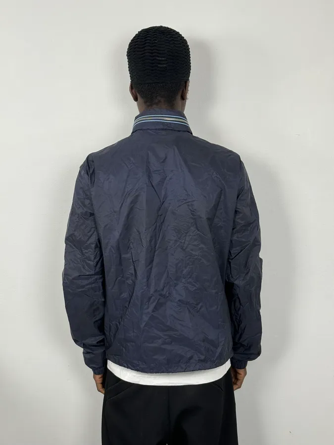 SS2016 Prada Navy Light Windbreaker Jacket - Image 3