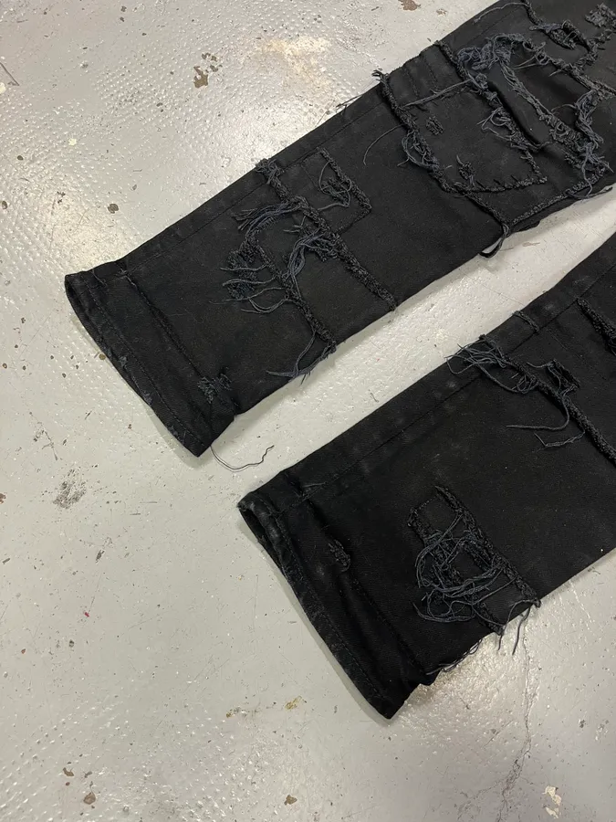 SS2017 Dsquared2 Black Destroy Jean - Image 4