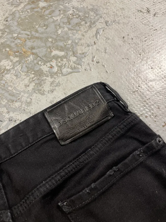 SS2017 Dsquared2 Black Destroy Jean - Image 7