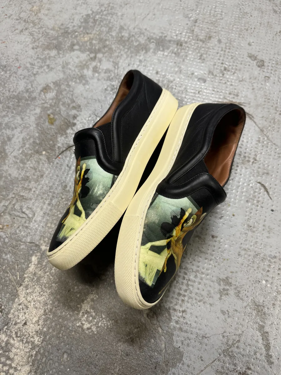 SS2017 Givenchy Bambi Black Leather Loafers - Image 7