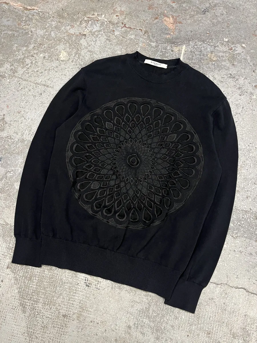 SS2017 Givenchy Black Rosas Sweater by Riccardo Tisci - Image 6