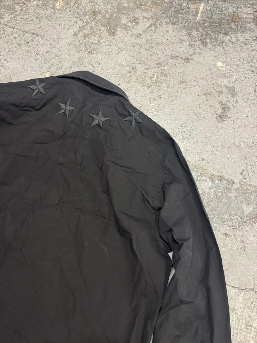 SS2017 Givenchy Black Stars Shirt by Riccardo Tisci - Image 7
