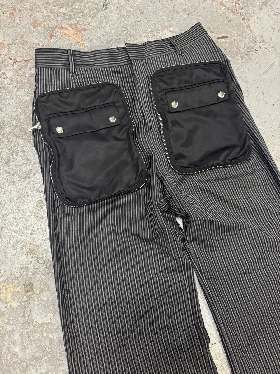 SS2017 Givenchy Detachable Pockets Cargo Grey Pants by Riccardo Tisci - Image 6