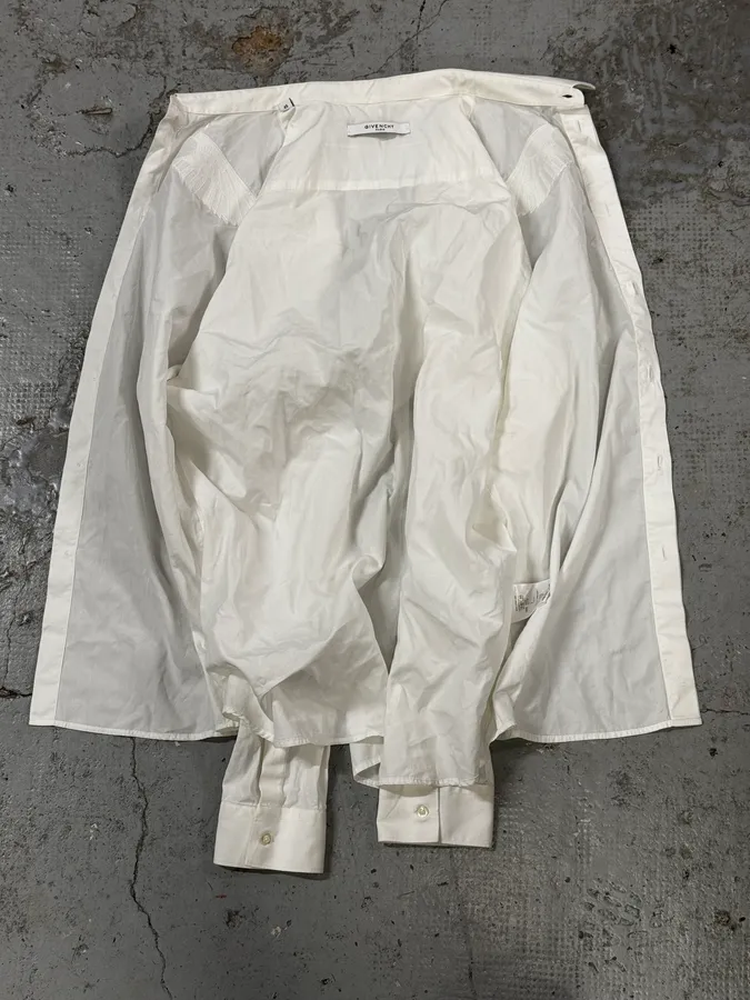 SS2017 Givenchy Embroided Wings White Shirt by Riccardo Tisci - Image 7