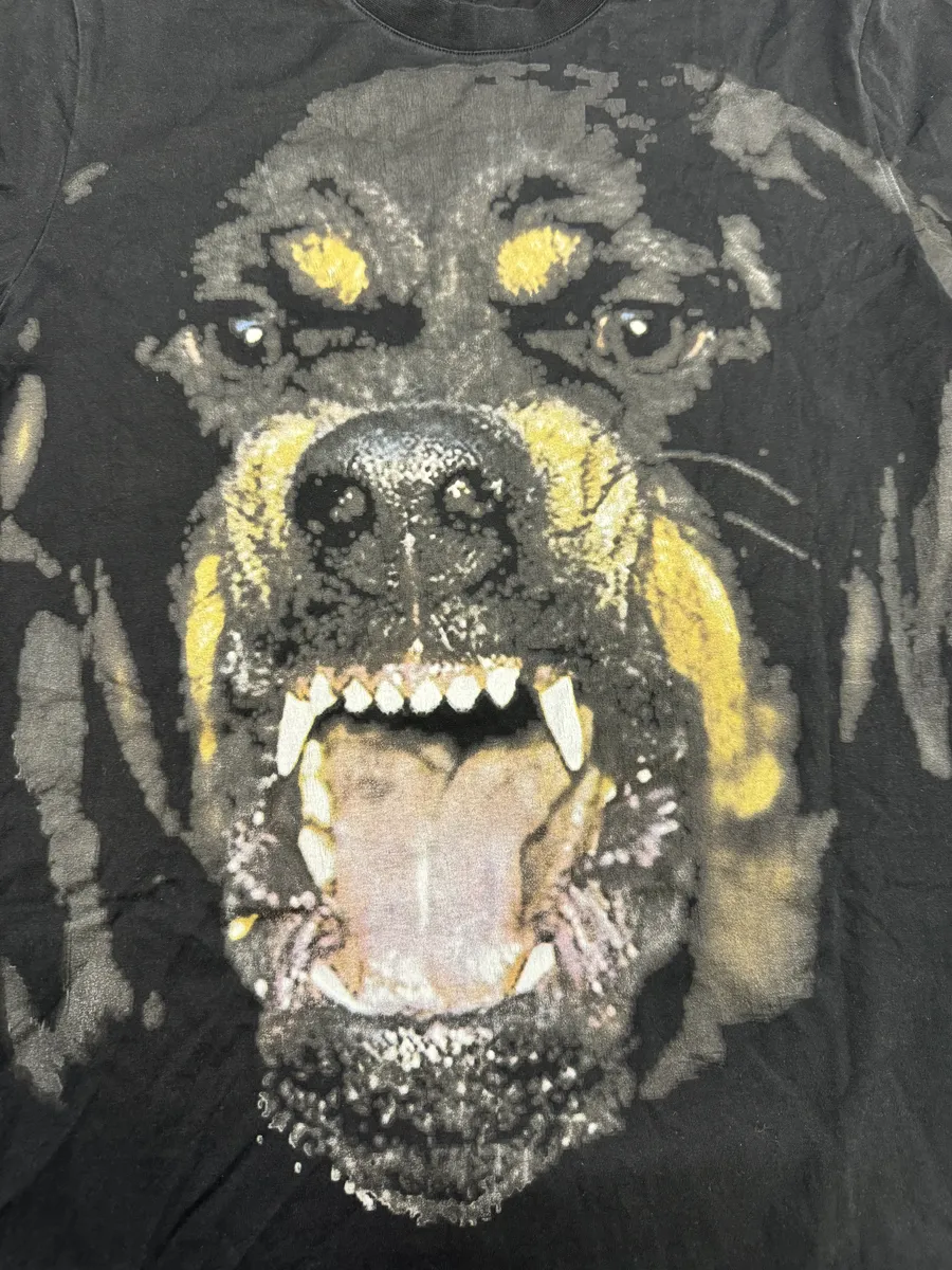 SS2017 Givenchy Rottweiler Black T-Shirt by Riccardo Tisci - Image 3