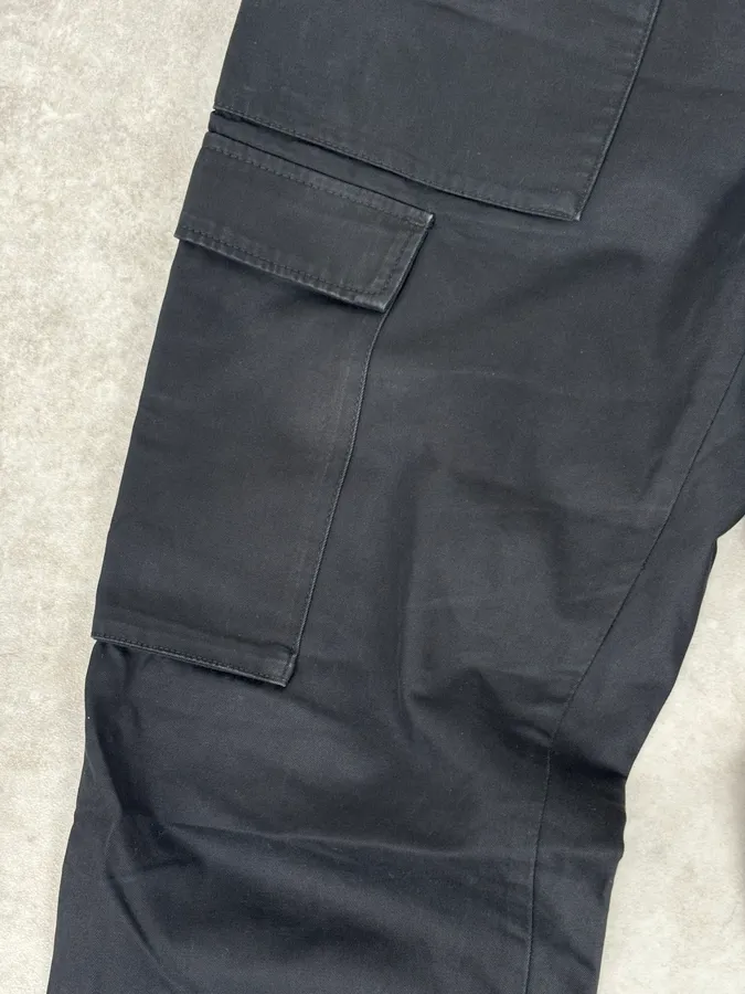 SS2017 Maison Margiela Black Cargo Minimalist Pants - Image 12