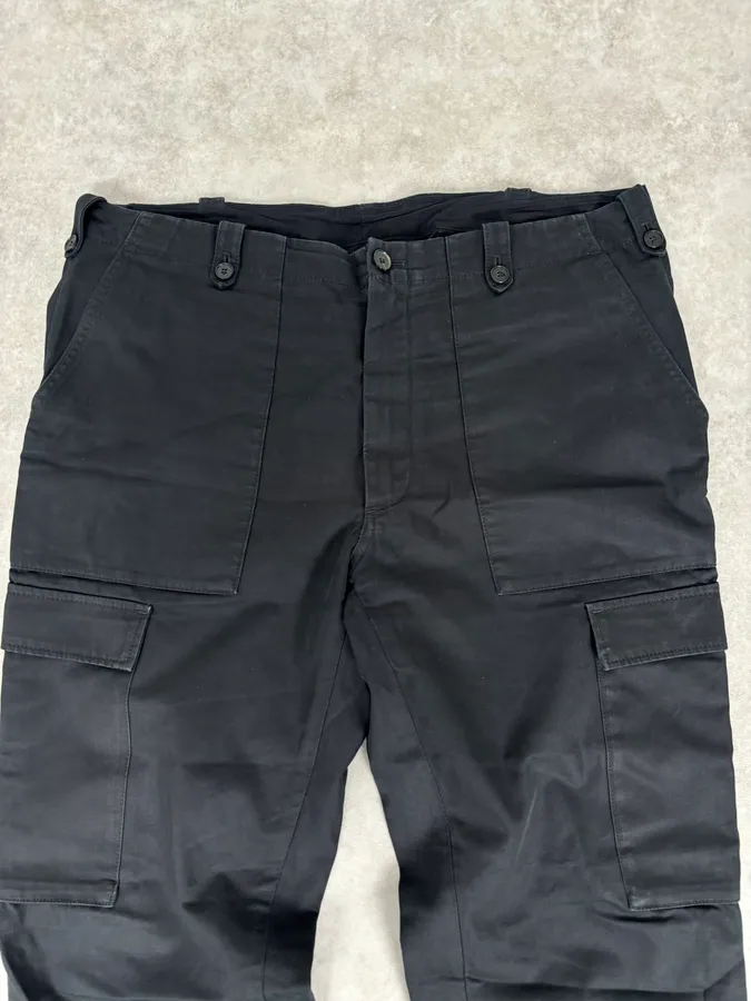 SS2017 Maison Margiela Black Cargo Minimalist Pants - Image 5