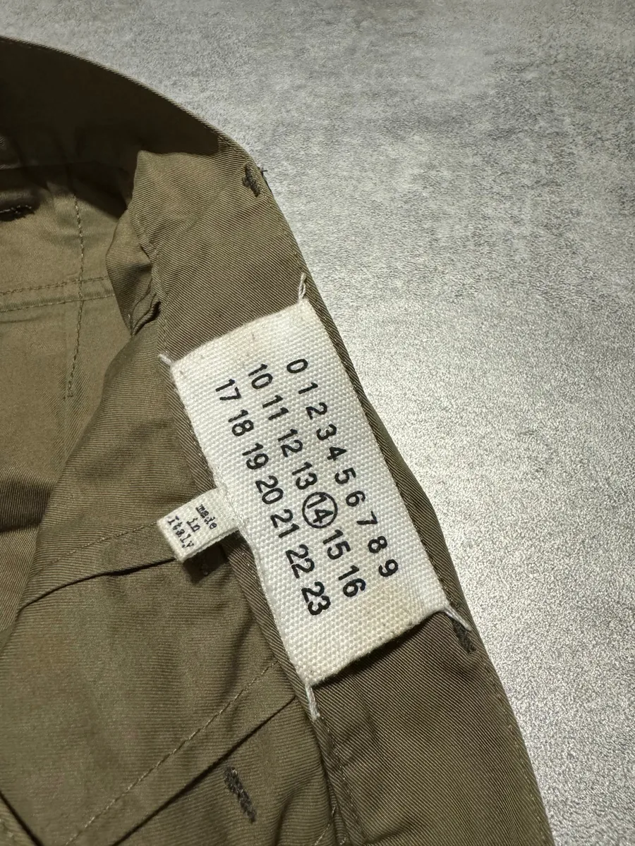 SS2017 Maison Margiela Olive Cozy Green Relaxed Pants - Image 6