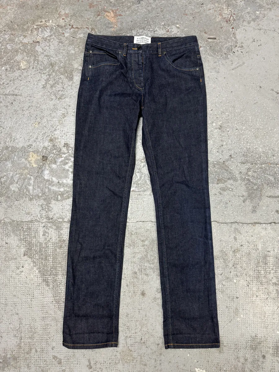 SS2017 Maison Margiela Slim Brut Denim Jeans
