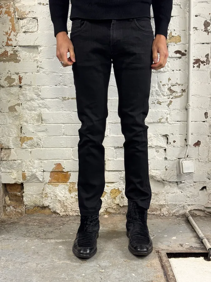 SS2017 Prada Black Jeans Denim Slim Fit - Image 2