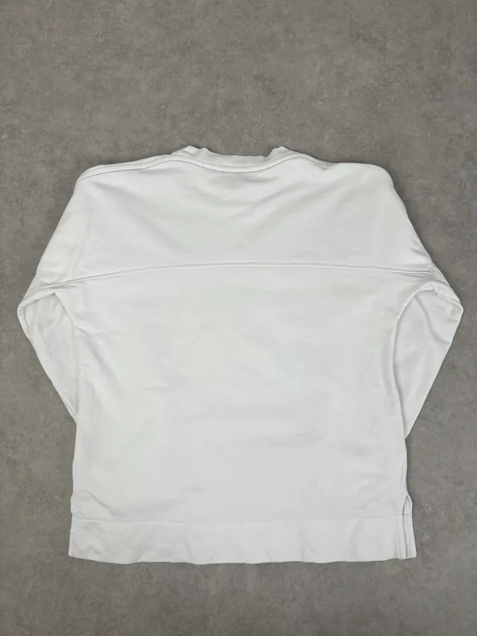SS2018 Acne Studios White Cozy Crewneck Sweater - Image 5