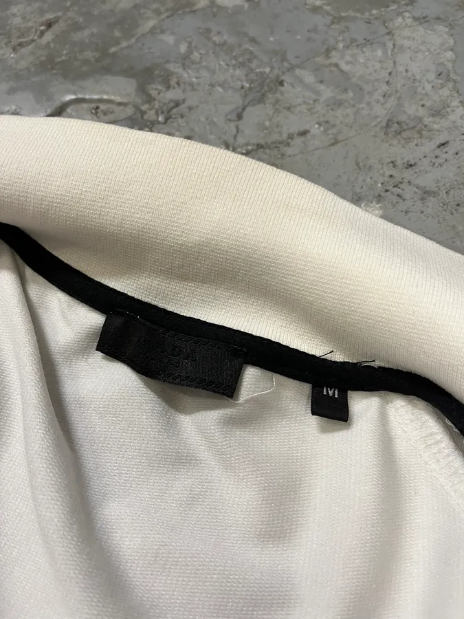 SS2018 Prada White Zip-up Sweater - Image 10