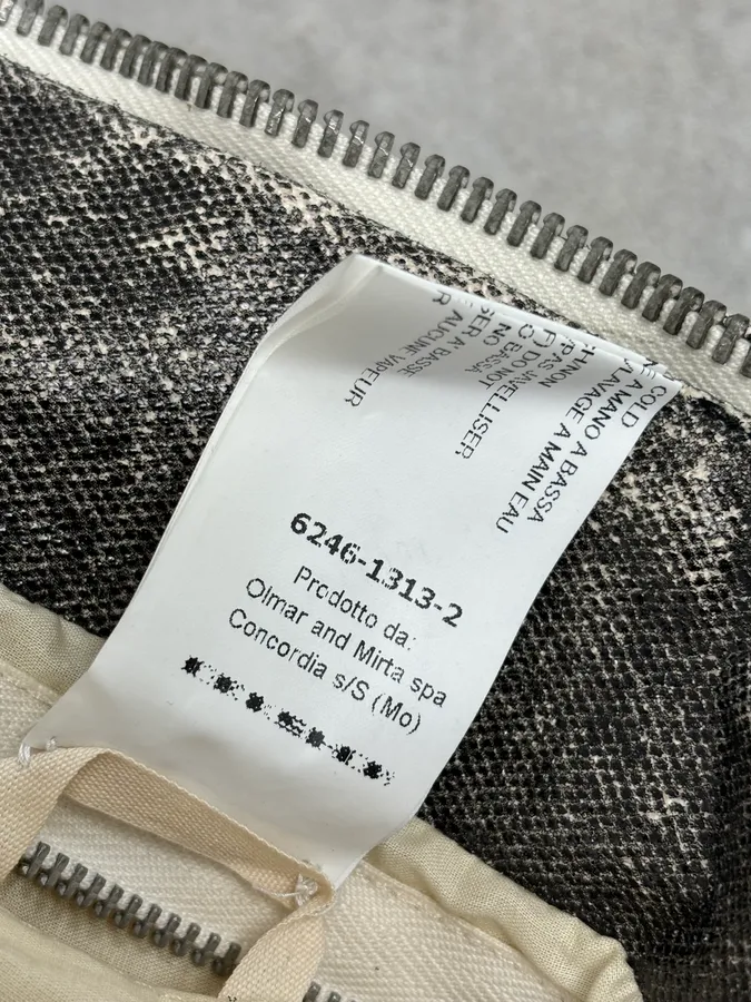 SS2018 Rick Owens Grey Dirt Eroded Grey Denim Jacket - Image 11