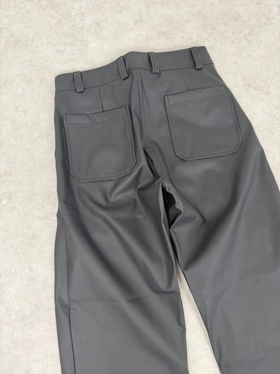 SS2019 Acne Studios Dark Grey Imperial Cozy Pants - Image 10