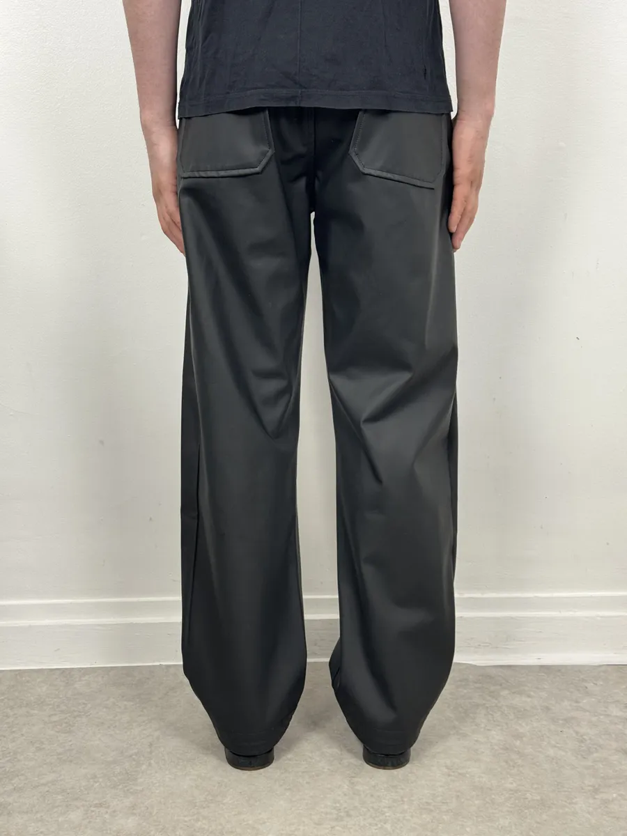 SS2019 Acne Studios Dark Grey Imperial Cozy Pants - Image 3