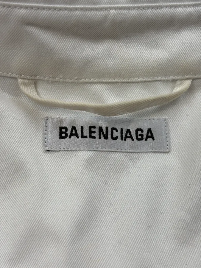 SS2019 Balenciaga White Workout Exercise Shirt - Image 10