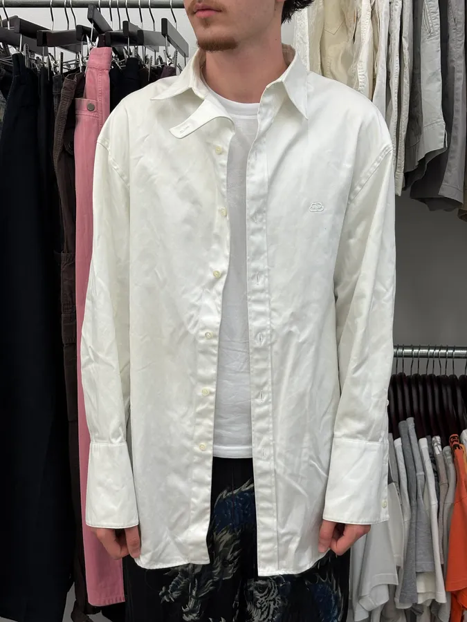 SS2019 Balenciaga White Workout Exercise Shirt - Image 3