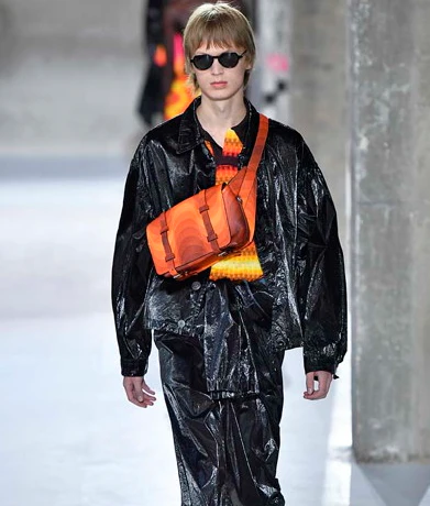 SS2019 Dries Van Noten Knit Vibrant Polo  (L) - Image 2