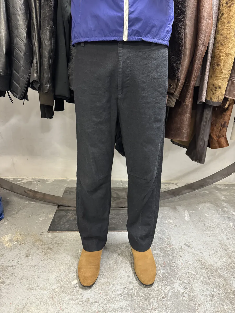 SS2019 Maison Margiela MM6 Black Cozy Pants - Image 3