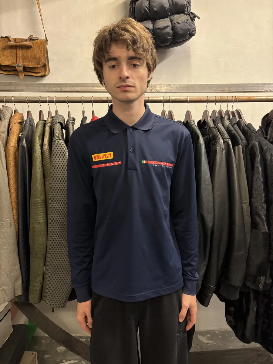 SS2019 Prada Luna Rossa Navy Polo Sport - Image 2
