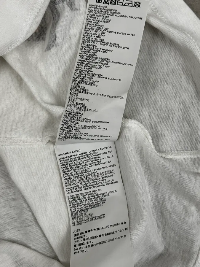 SS2020 Dsquared2 White Bruce Lee Fighter T-Shirt - Image 11