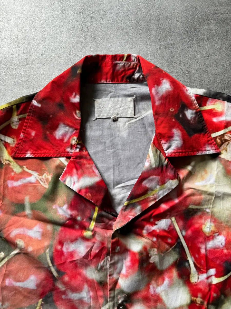 SS2020 Maison Margiela Cherry Print Modern Shirt - Image 9