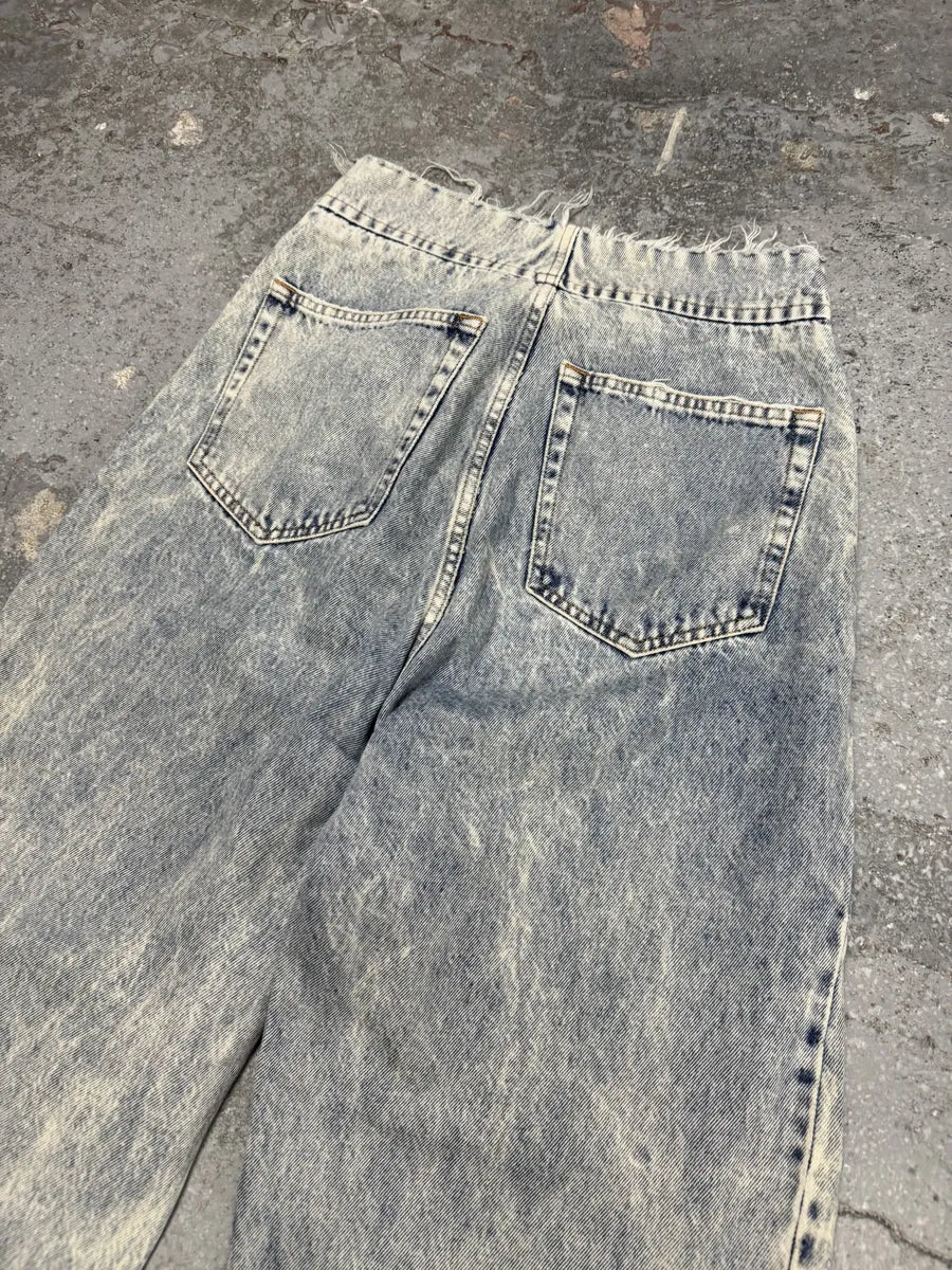 SS2020 Maison Margiela MM6 Large Blue Denim Jeans - Image 10