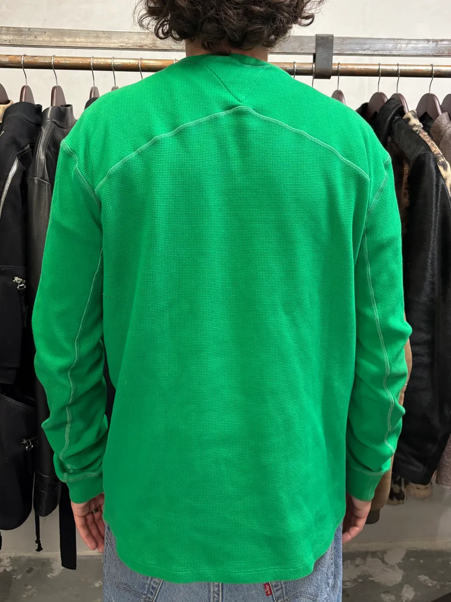 SS2021 Bottega Veneta Green Electric Sweater - Image 4