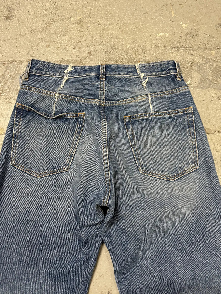 SS2021 Maison Margiela Blue Faded Denim Jeans - Image 11